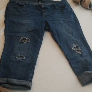 Crop jeans